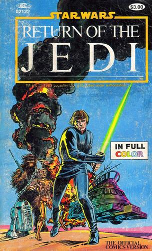 The Marvel Comics Illustrated Version of Star Wars Return of the Jedi #02122