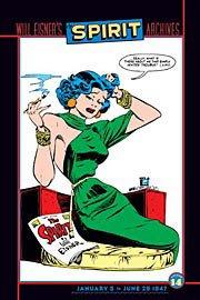 Will Eisner's The Spirit Archives #4 cover