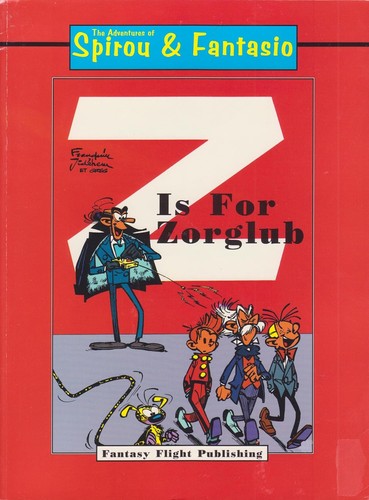 The Adventures of Spirou & Fantasio: Z Is for Zorglub #[nn] cover