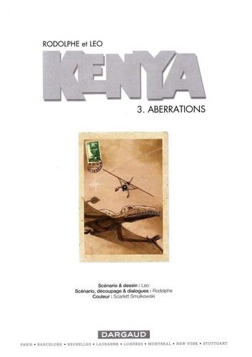 Kenya #3 cover