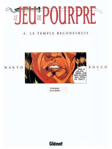 Le Jeu de Pourpre #4 cover