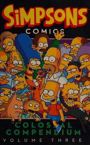 Simpsons Comics Colossal Compendium #3 cover