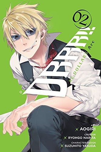 Durarara!! RE; Dollars Arc #2 cover