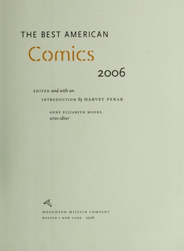 The Best American Comics