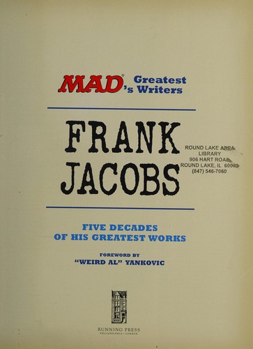 Mad's Greatest Writers: Frank Jacobs