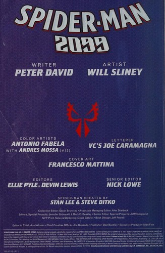 Spider-Man 2099 #2 cover