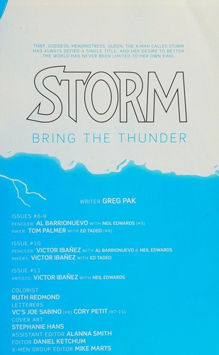 Storm #2 cover
