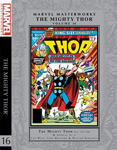 Marvel Masterworks: The Mighty Thor #16 cover