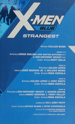 X-Men Blue #1 cover