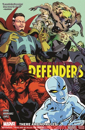 Defenders: There Are No Rules #[nn] cover