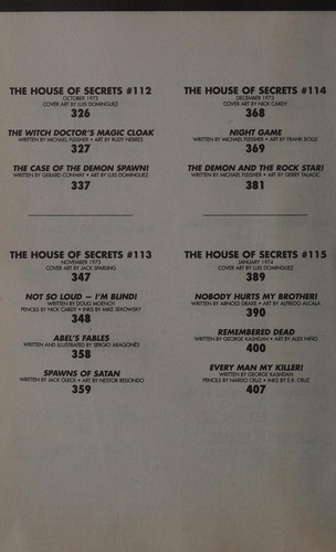 Showcase Presents: The House of Secrets #2