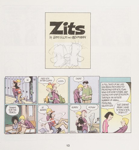 Zits Sketchbook #14 cover