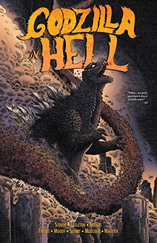 Godzilla in Hell #[nn] cover