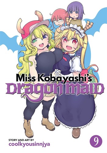 Miss Kobayashi's Dragon Maid #9 cover