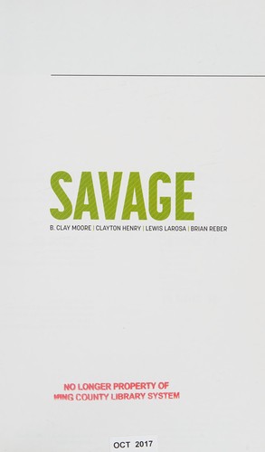 Savage #1 cover