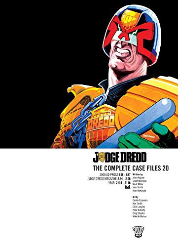 Judge Dredd: The Complete Case Files #20 cover