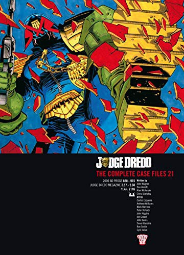Judge Dredd: The Complete Case Files #21 cover