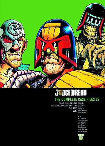 Judge Dredd: The Complete Case Files #23 cover