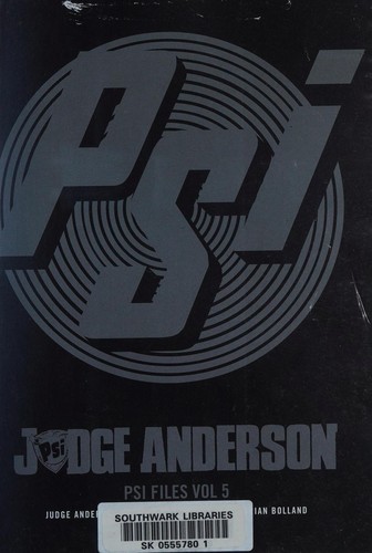 Judge Anderson: The Psi Files #5 cover