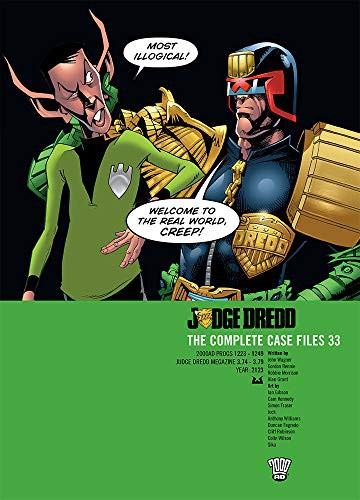 Judge Dredd: The Complete Case Files #33 cover