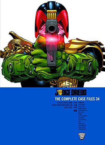 Judge Dredd: The Complete Case Files #34 cover
