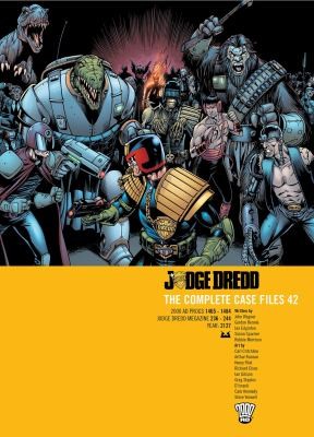 Judge Dredd: The Complete Case Files #42 cover