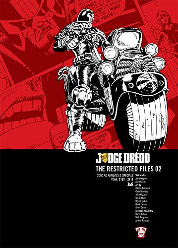 Judge Dredd: The Restricted Files #2 cover