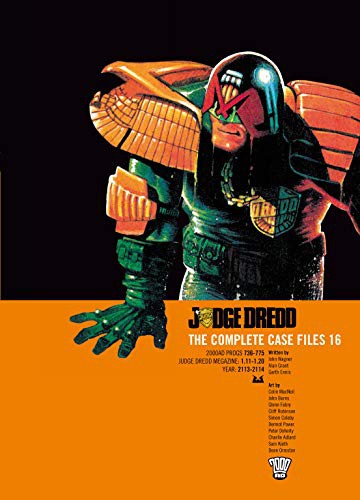 Judge Dredd: The Complete Case Files #16 cover