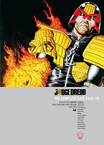 Judge Dredd: The Complete Case Files #19 cover