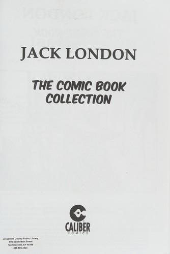 Jack London: The Comic Book Collection #[nn] cover