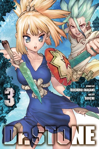Dr. Stone #3 cover