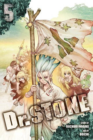 Dr. Stone #5 cover