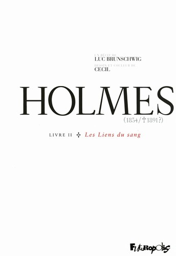 Holmes #2 cover