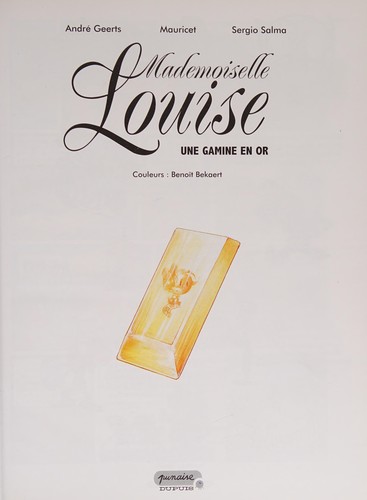 Mademoiselle Louise #3 cover