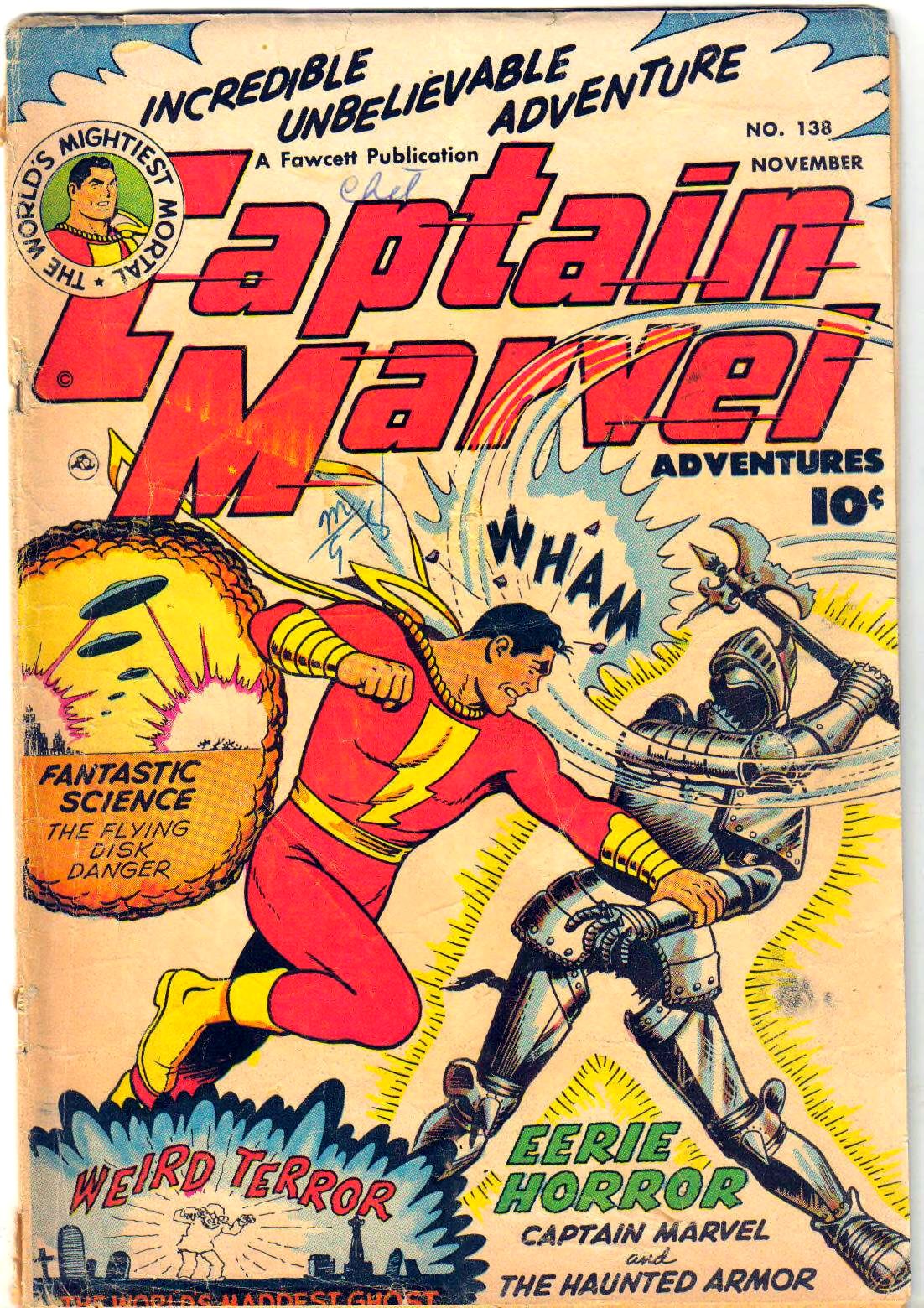 Captain Marvel Adventures #138