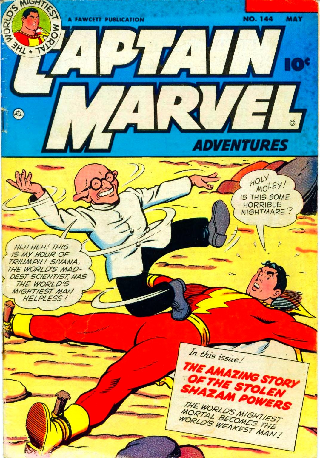 Captain Marvel Adventures #144