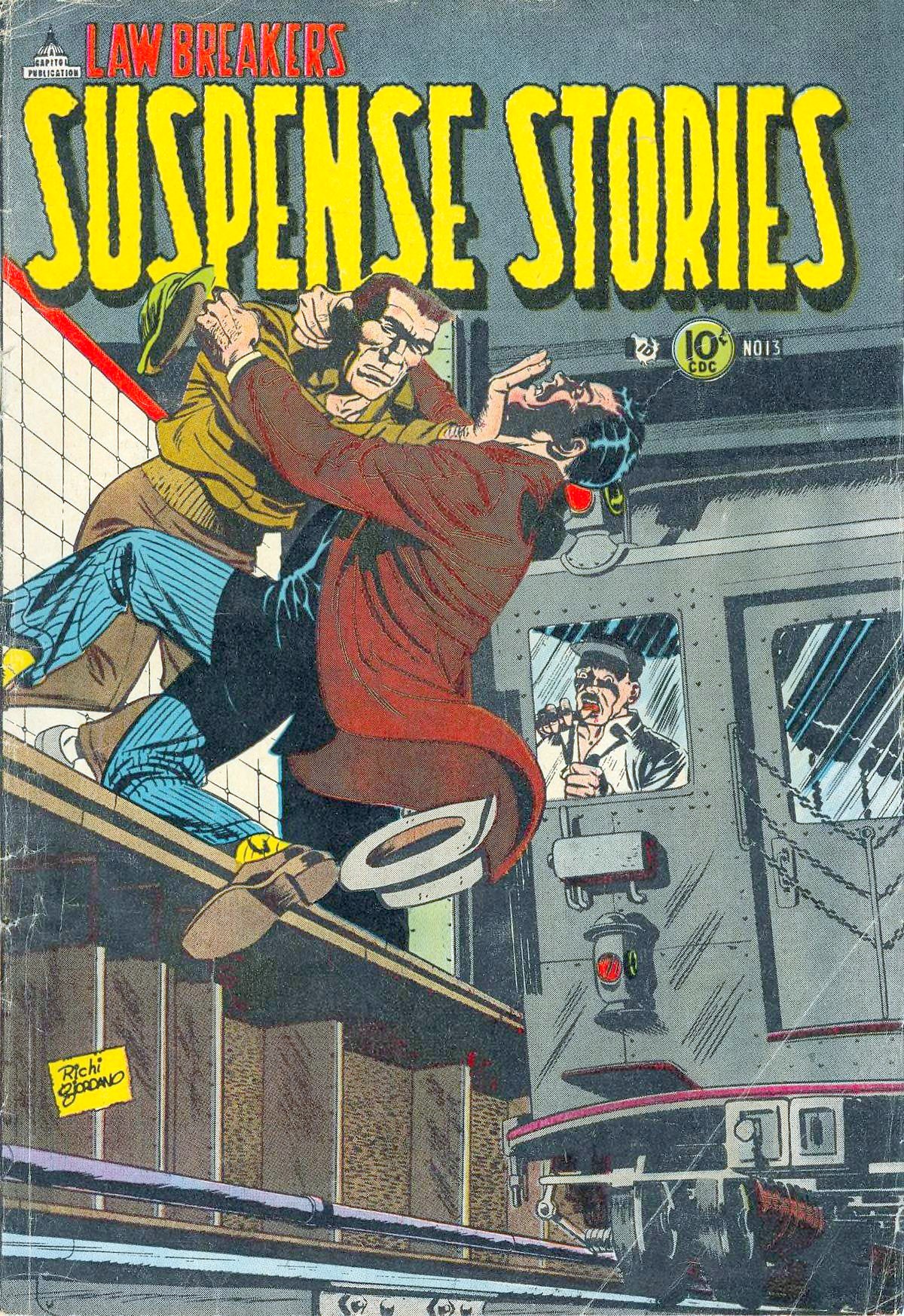 Lawbreakers Suspense Stories #13