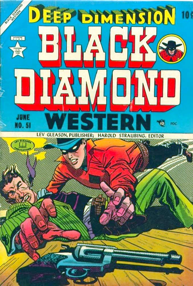 Black Diamond Western #51 cover