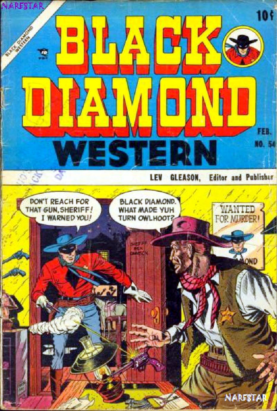Black Diamond Western #54 cover