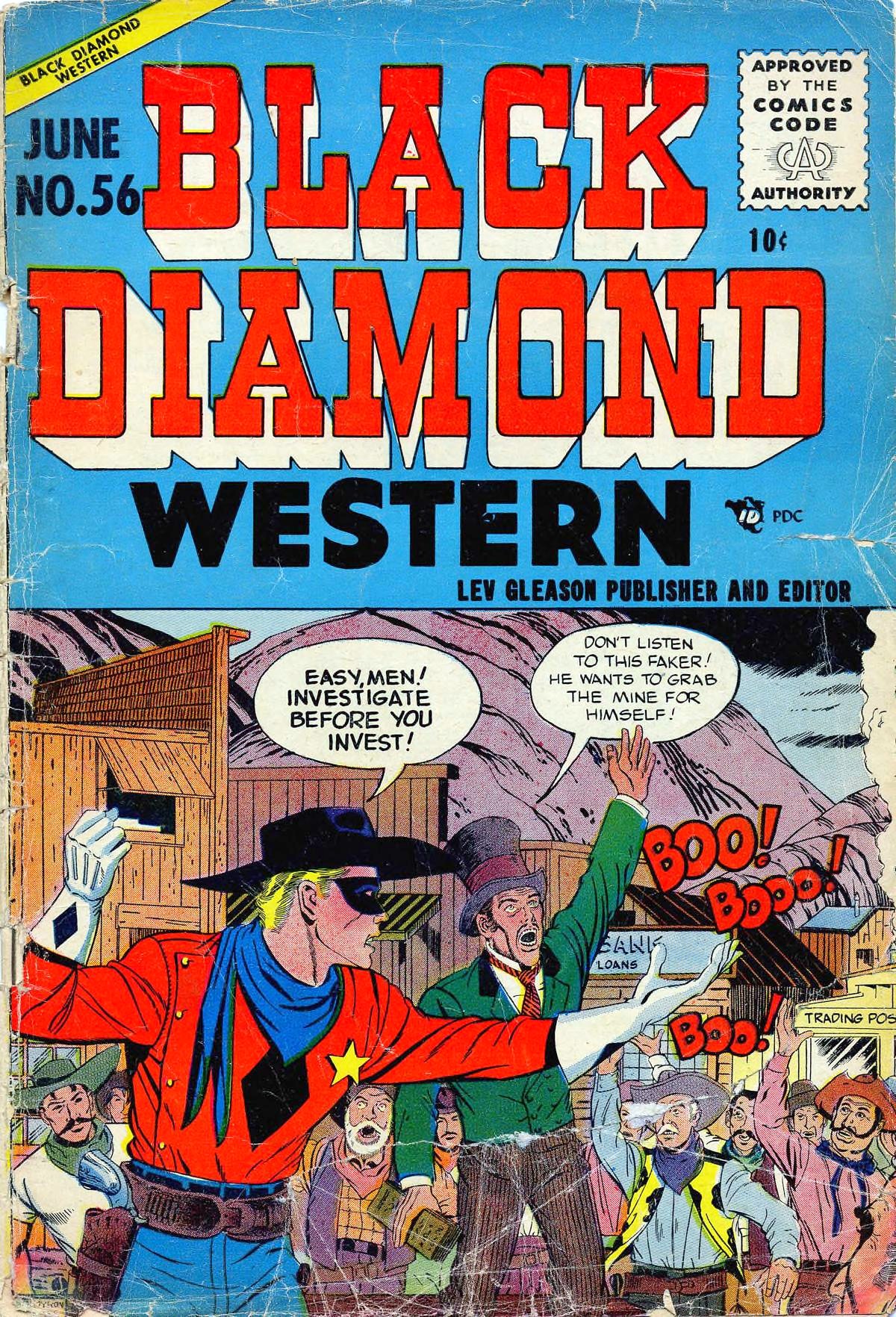 Black Diamond Western #56 cover