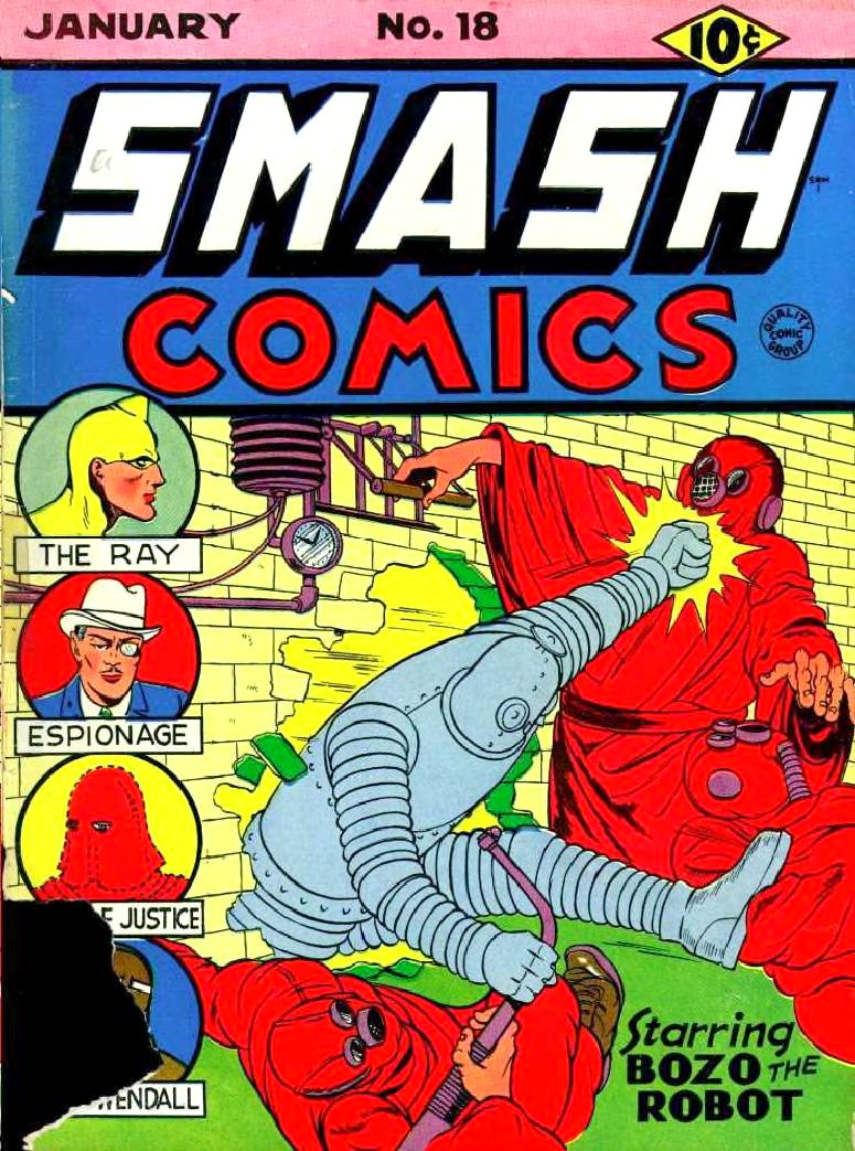 Smash Comics #18 cover