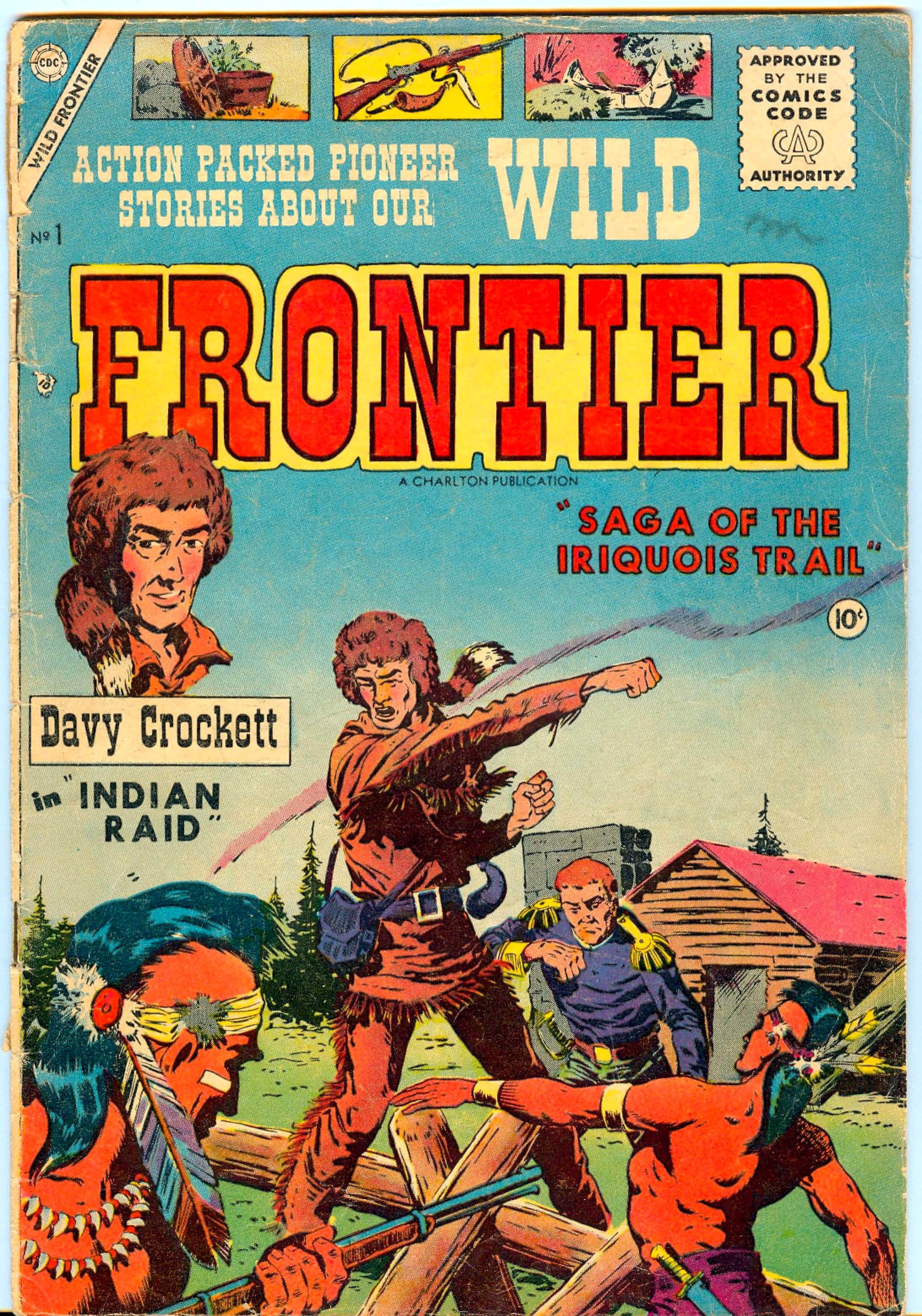 Wild Frontier #1 cover