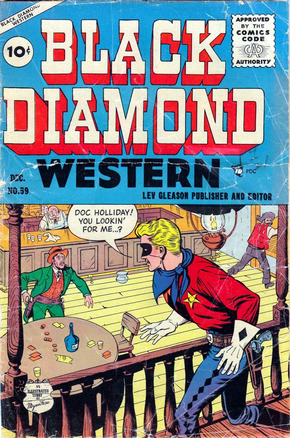 Black Diamond Western #59 cover