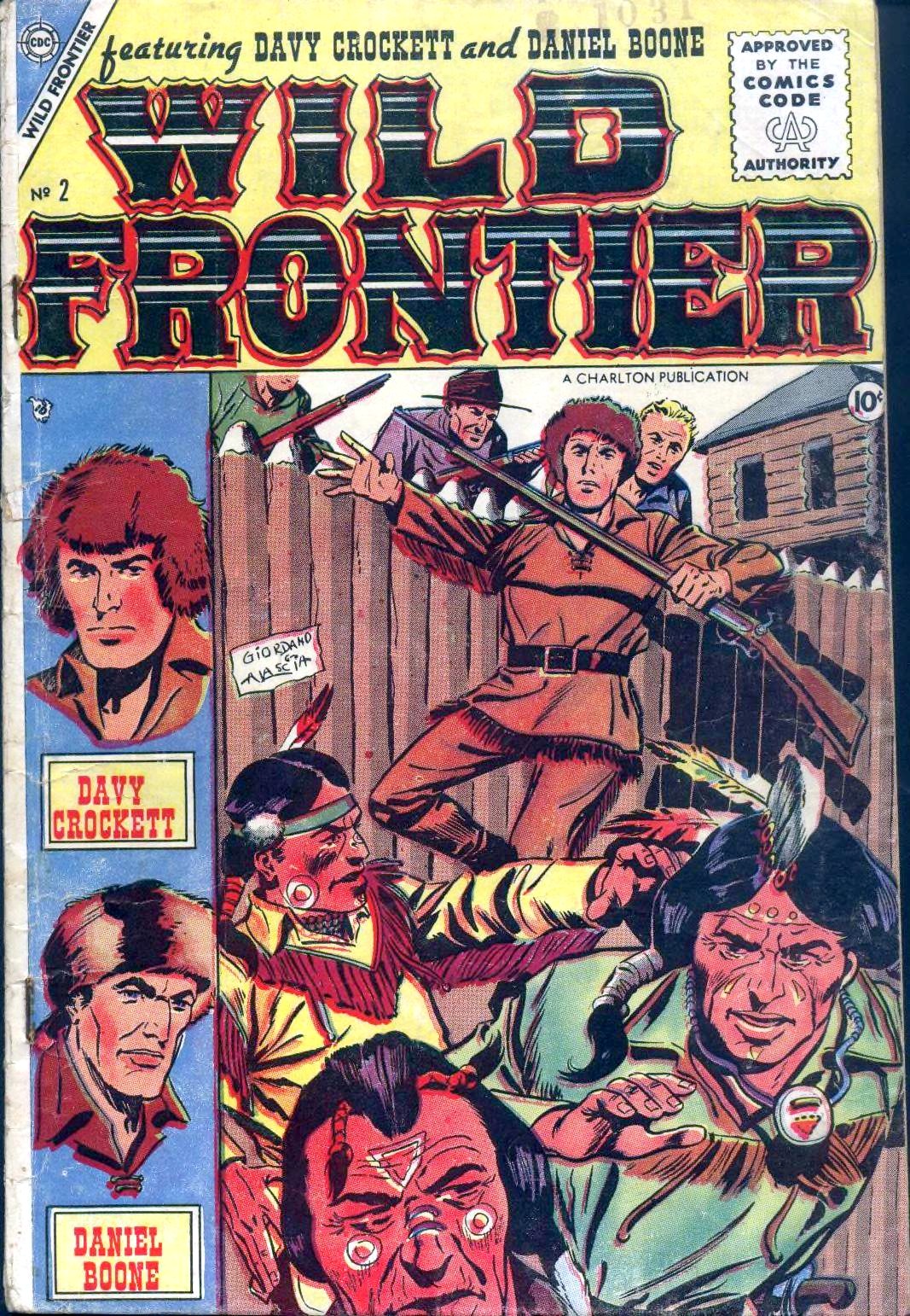 Wild Frontier #2 cover