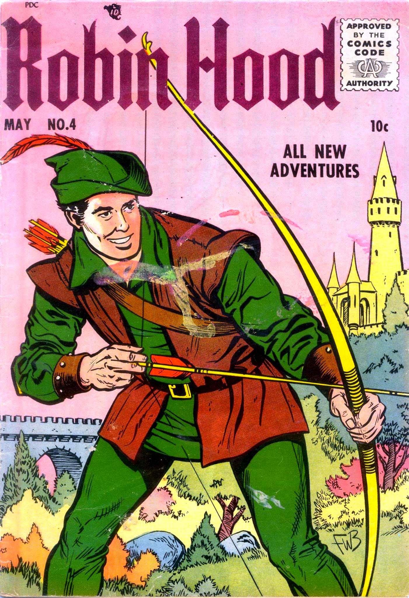 Robin Hood #4 cover