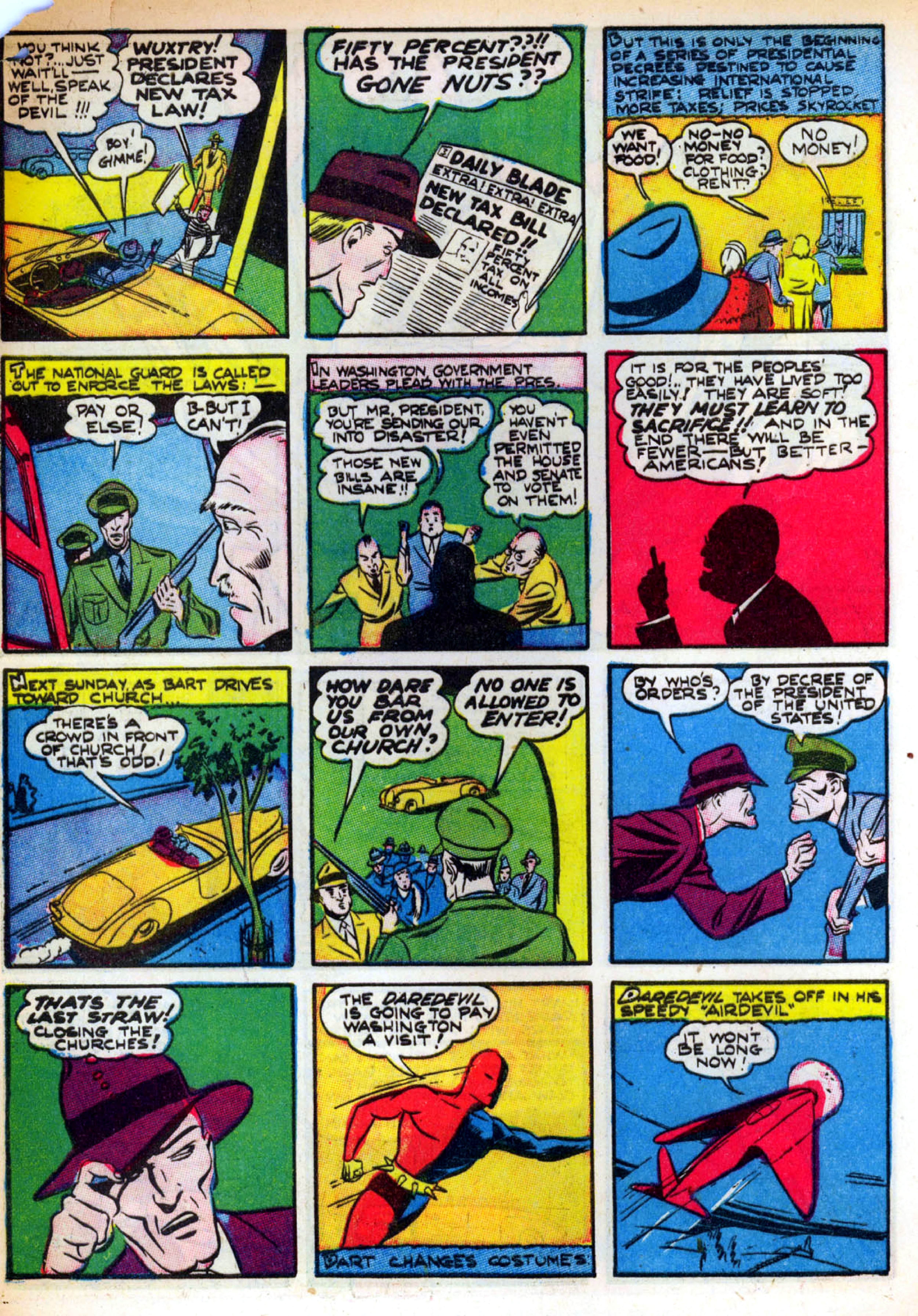 Silver Streak Comics #8 cover