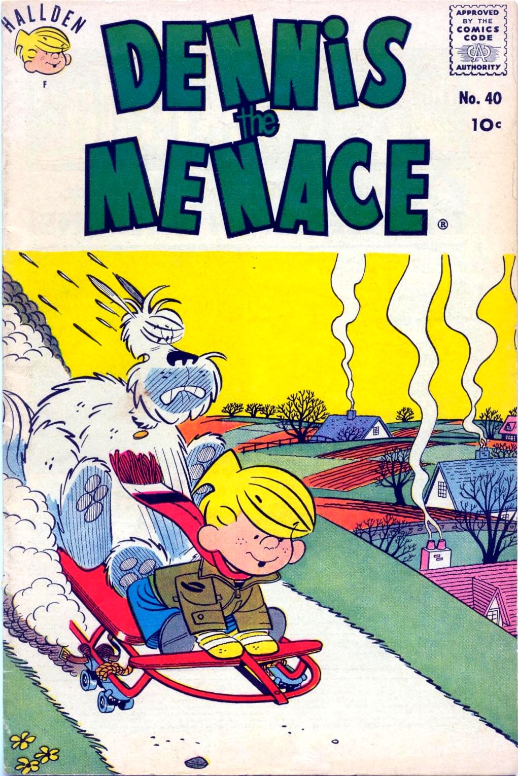 Dennis the Menace #40 cover