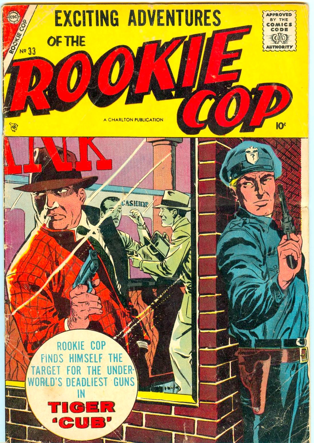 Rookie Cop #33 cover