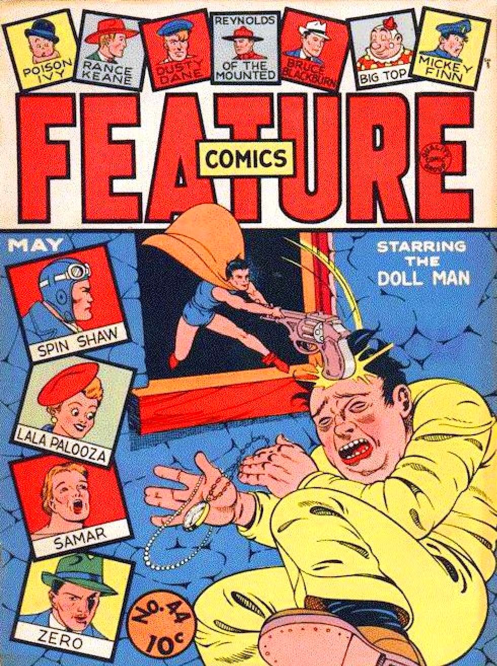 Feature Comics #44 cover