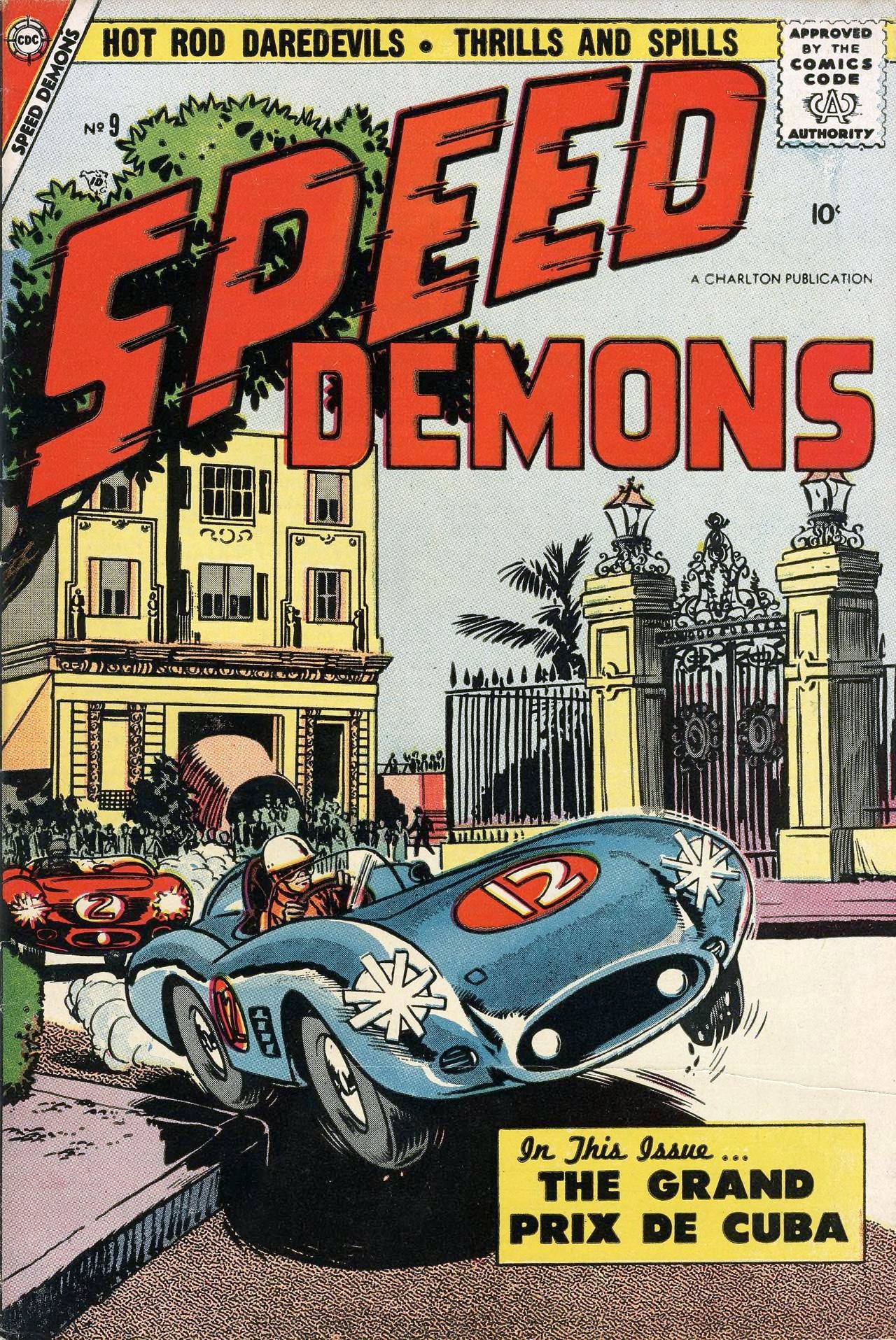 Speed Demons #9 cover